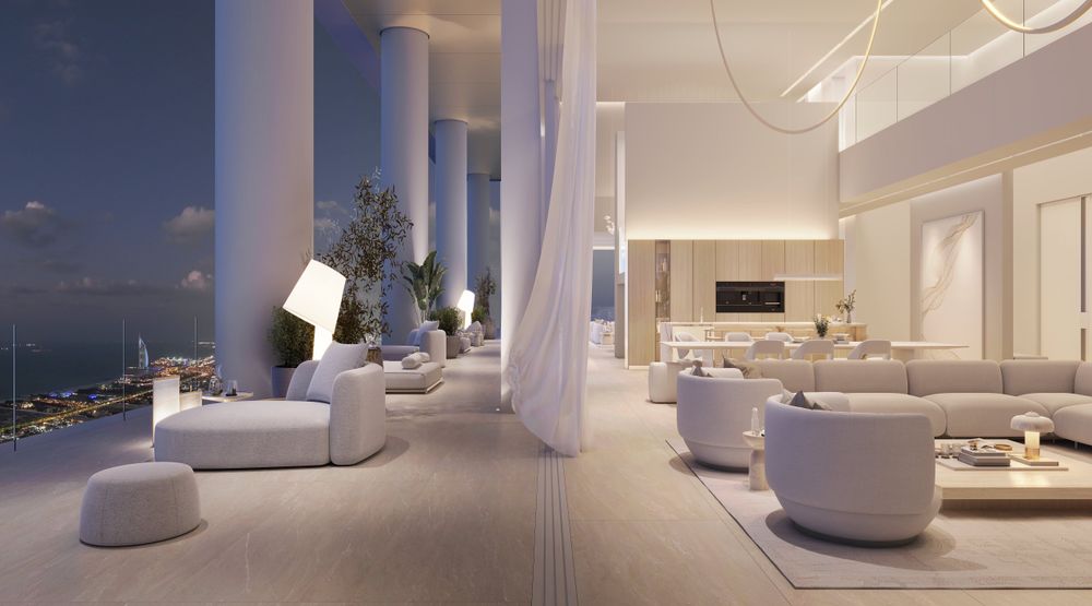 View of THE CHEDI PRIVATE RESIDENCES - SHEIKH ZAYED ROAD | 2BR Villa, 3BR Villa ...
